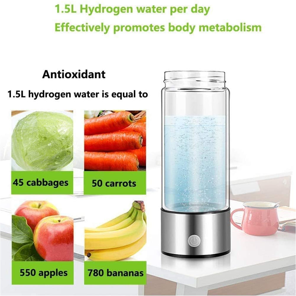 Hydrogen Water Bottle for Enhanced Hydration and Wellness