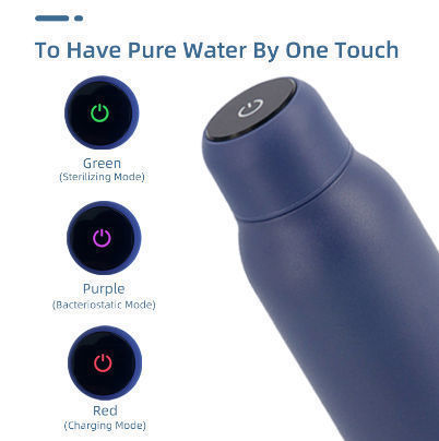 Smart UV Self Sterilising Water Bottle (600ml)