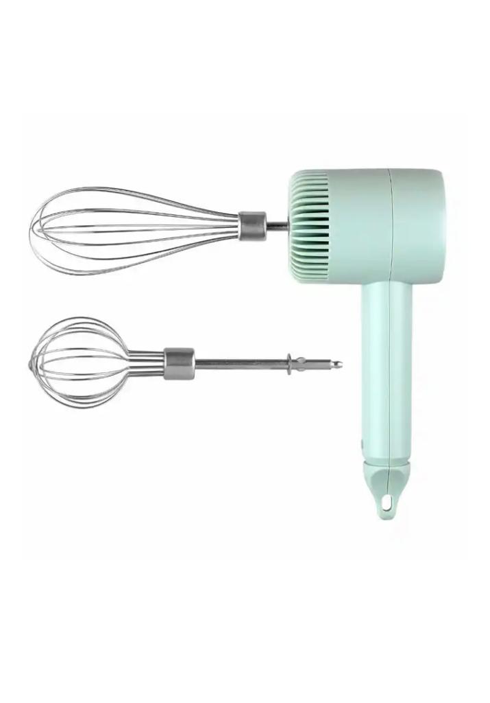 Handheld Electric Whisk & Chopper With Rechargeable Battery