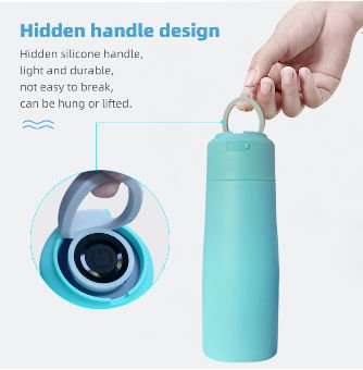 Smart UV Self Sterilising Water Bottle (470ml) - Xonic